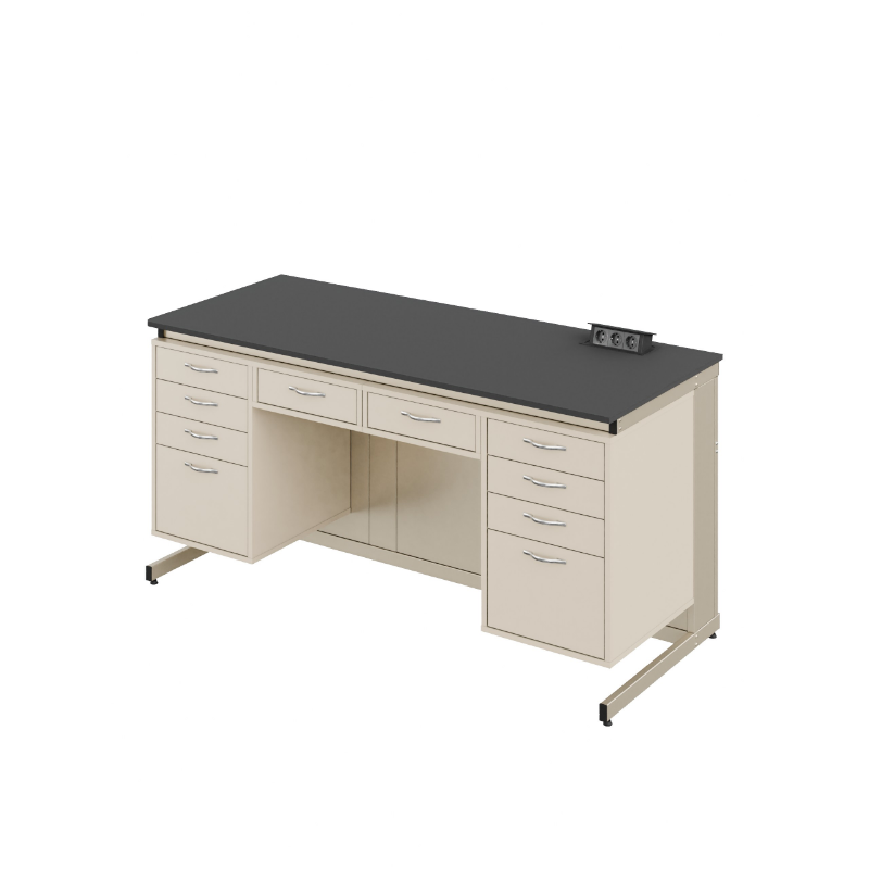 Стіл демонстраційний з розетками покриттям HPL Pro 1 (7863) МЕБЛІ ТЕХНОСТИЛЬ